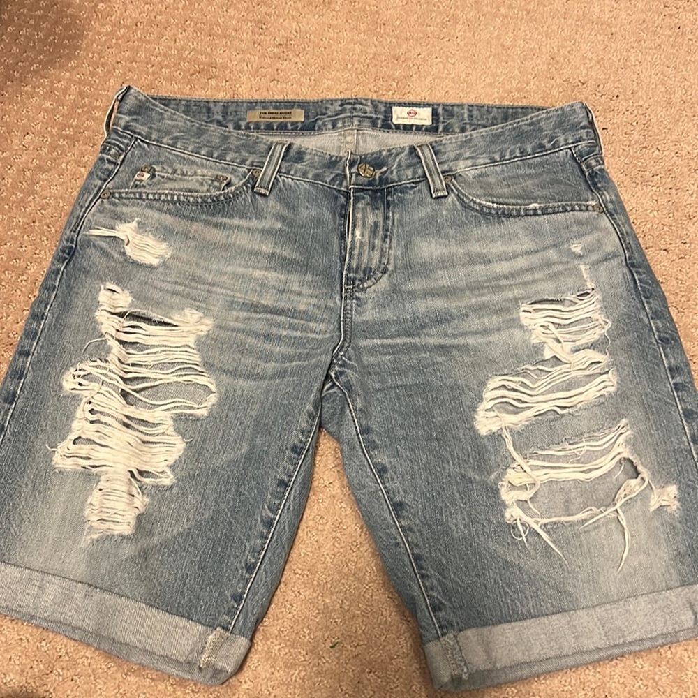 AG Nikki Relaxed skinny short 28 Fit 27